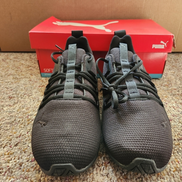 Puma Axelion NXT Camo Athletic Sneaker Black Running Size 10 Brand New Shoe - Picture 2 of 4